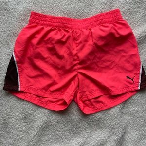 Puma Bright Pink Athletic Shorts